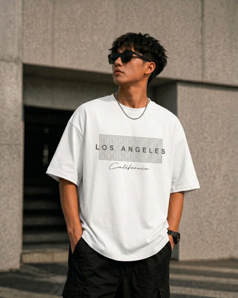 Modern Graphic Premium Oversized T-Shirt