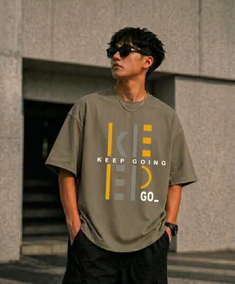 Modern Graphic Premium Oversized T-Shirt