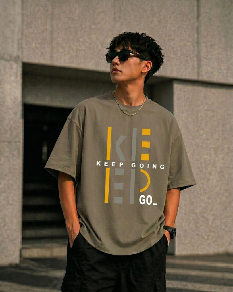 Modern Graphic Premium Oversized T-Shirt