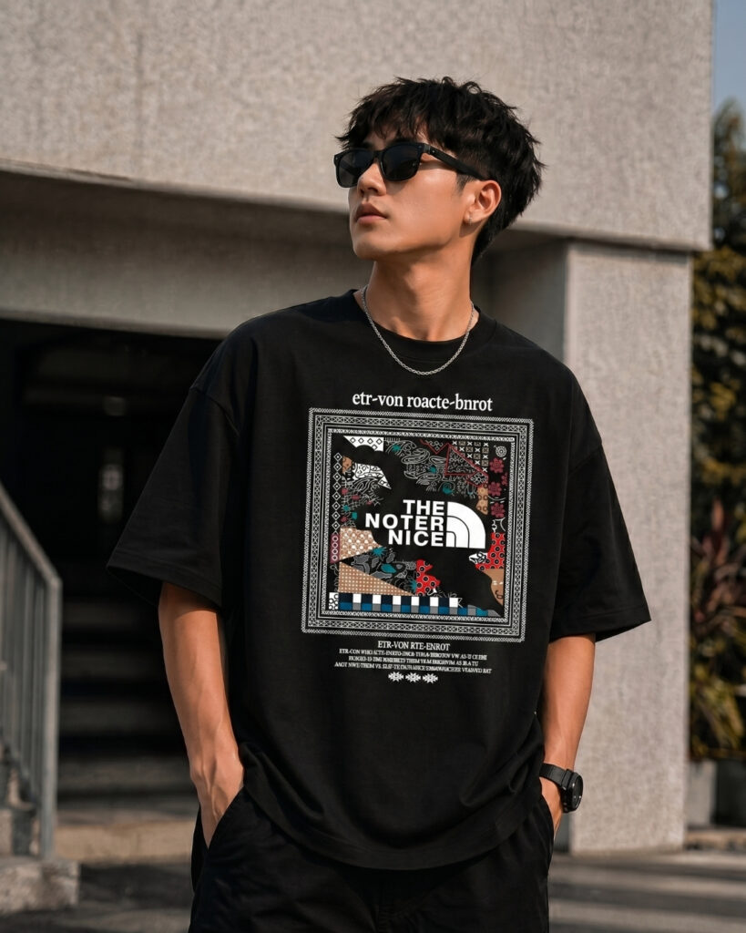 Modern Graphic Premium Oversized T-Shirt