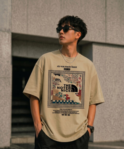 Modern Graphic Premium Oversized T-Shirt