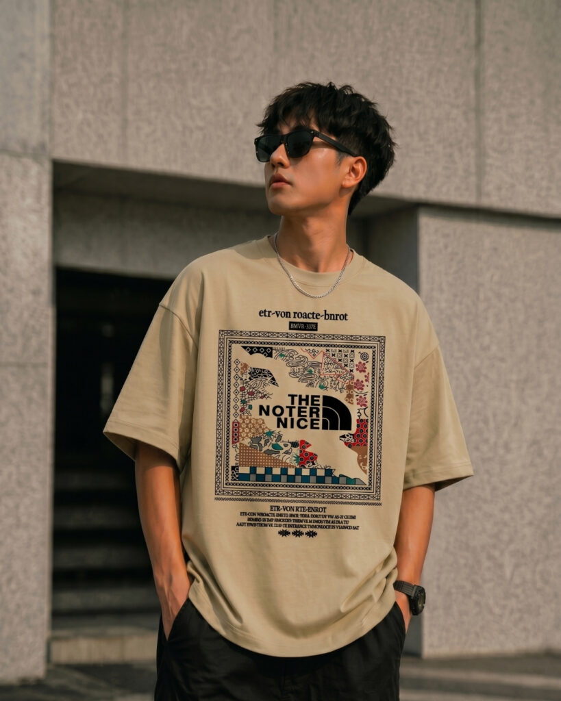 Modern Graphic Premium Oversized T-Shirt