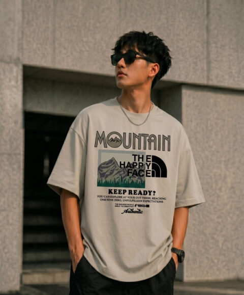 Modern Graphic Premium Oversized T-Shirt