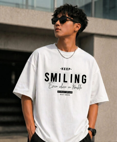 Modern Graphic Premium Oversized T-Shirt
