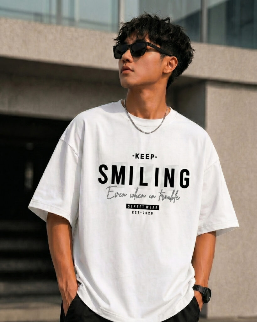Modern Graphic Premium Oversized T-Shirt