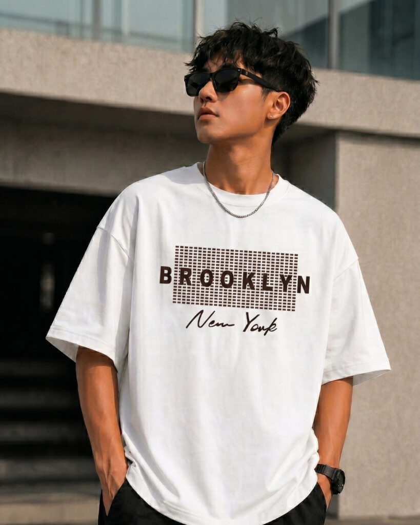 Modern Graphic Premium Oversized T-Shirt