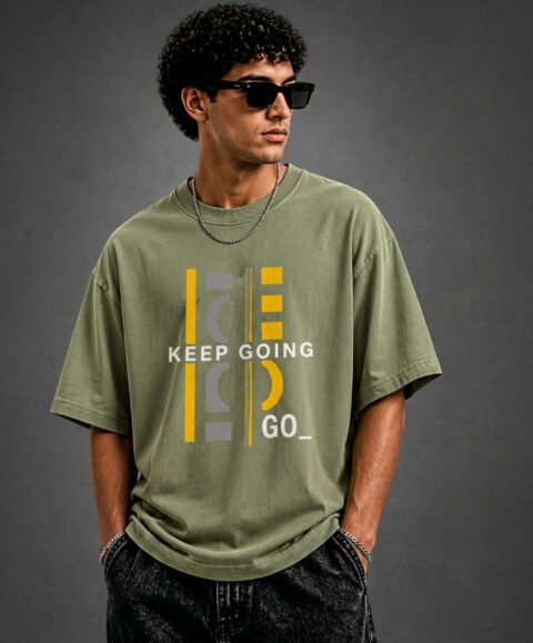 Modern Graphic Premium Oversized T-Shirt